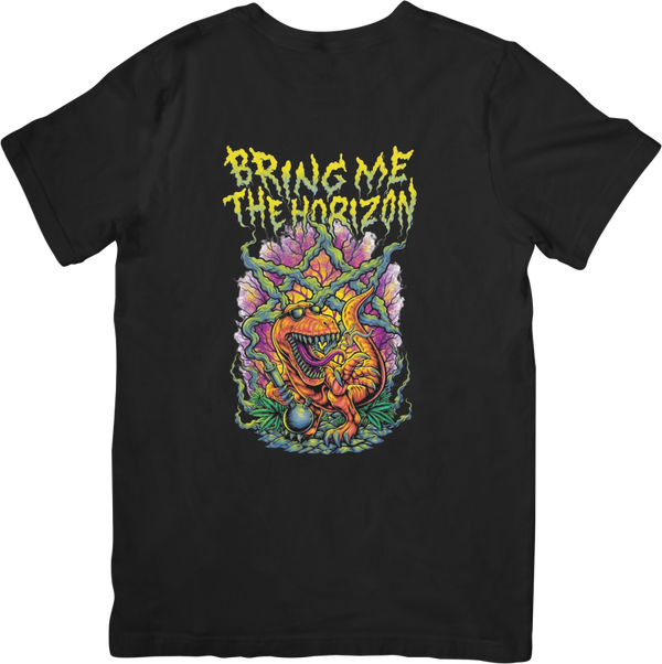 Bring me the horizon 24 Music Unisex Fit for Men & Women Quality Cotton T-Shirt Black