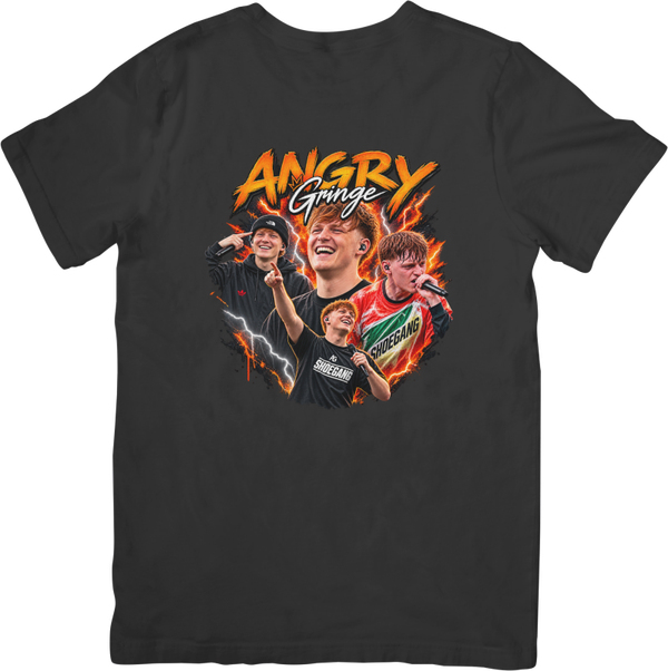 Angry Gringe 242 Music for Men & Women Quality Cotton T-Shirt