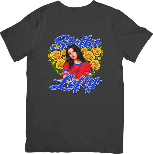 Stella Lefty 243 Music for Men & Women Quality Cotton T-Shirt