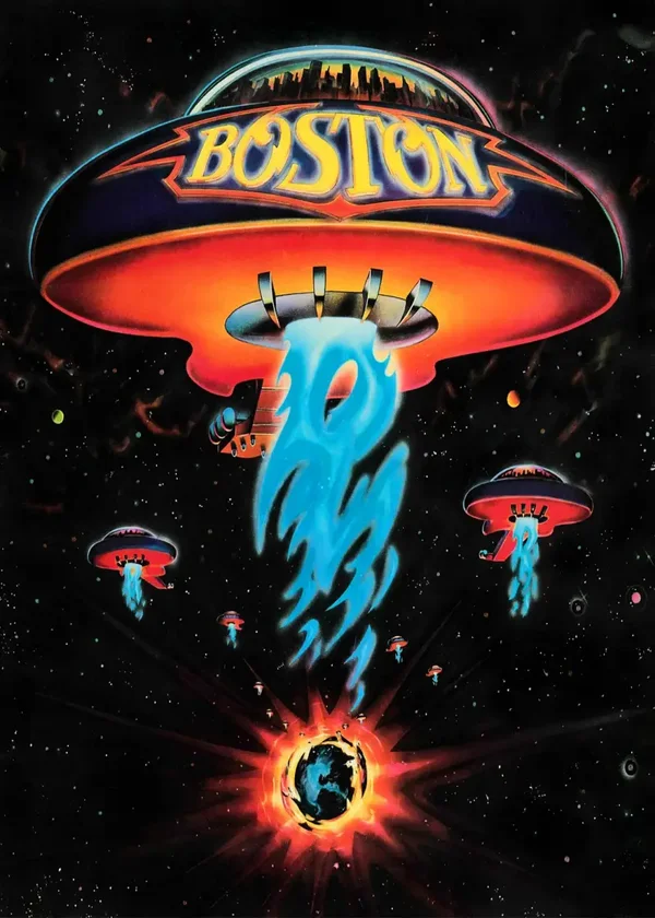 Boston 1 Music Print  Concert Wall Art Memorabilia gift A5,A4,A3