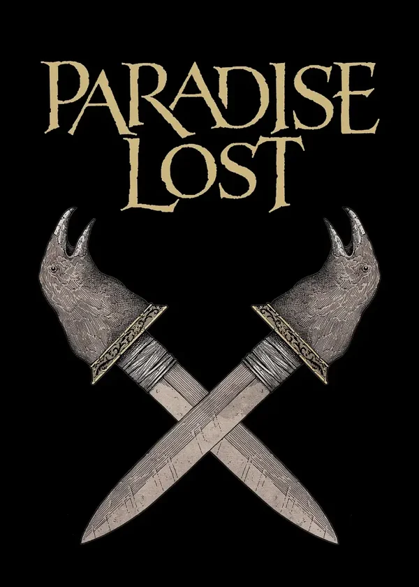 Paradise Lost 1 Music Print  Concert Wall Art Memorabilia gift A5,A4,A3
