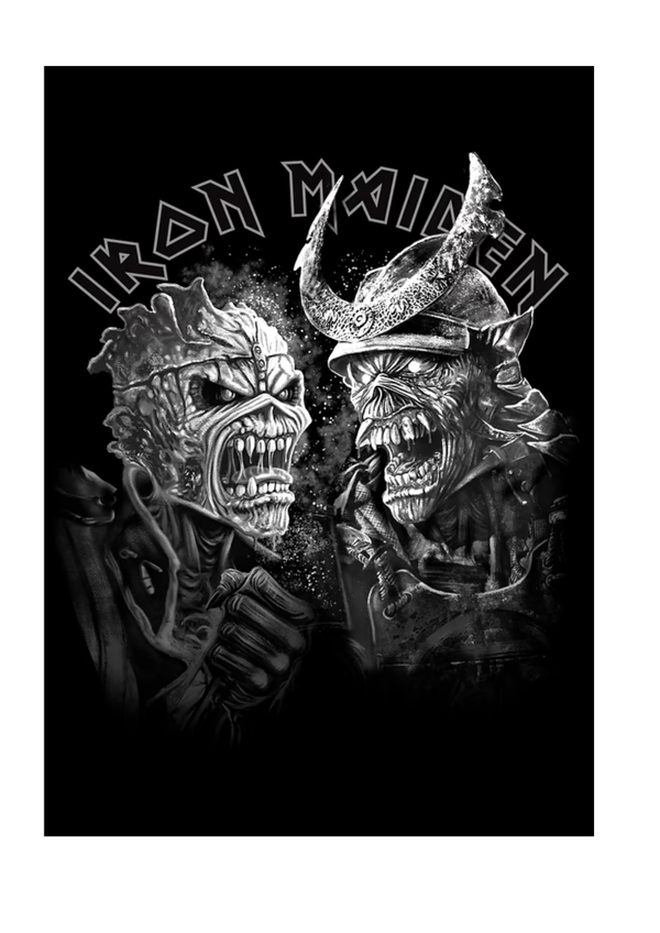 Iron Maiden 010 Music Print  Concert Wall Art Memorabilia gift A5,A4,A3