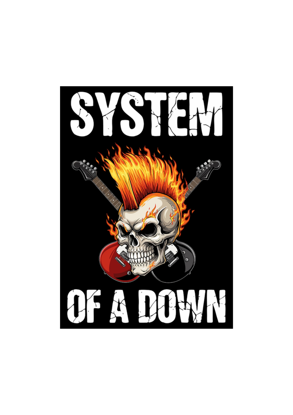 System of a down 011 Music Print  Concert Wall Art gift A5,A4,A3