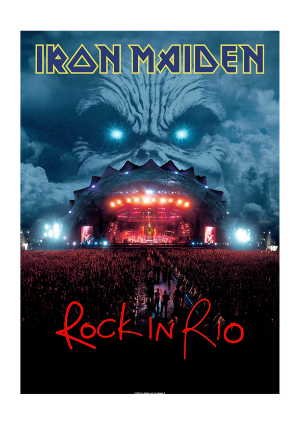 Iron Maiden 012 Music Print  Concert Wall Art Memorabilia gift A5,A4,A3