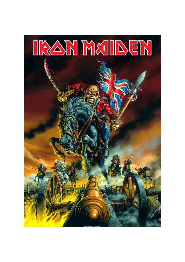 Iron Maiden 013 Music Print  Concert Wall Art Memorabilia gift A5,A4,A3