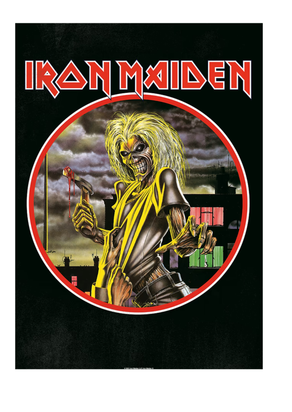 Iron Maiden 014 Music Print  Concert Wall Art Memorabilia gift A5,A4,A3