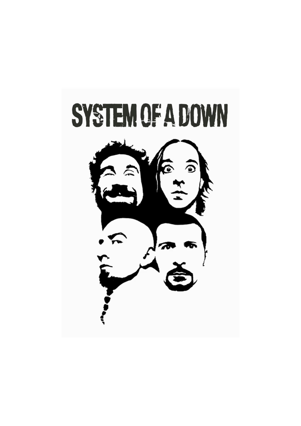 System of a down 018 Music Print  Concert Wall Art gift A5,A4,A3