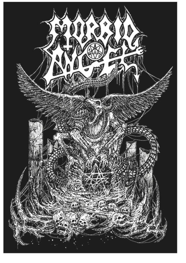 Morbid Angel 2 Music Print  Concert Wall Art Memorabilia gift A5,A4,A3