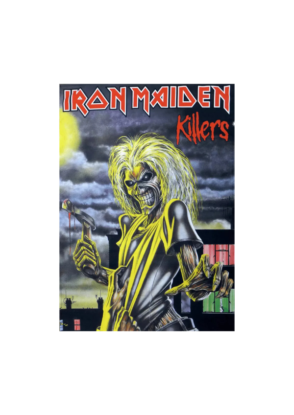 Iron Maiden 020 Music Print  Concert Wall Art Memorabilia gift A5,A4,A3