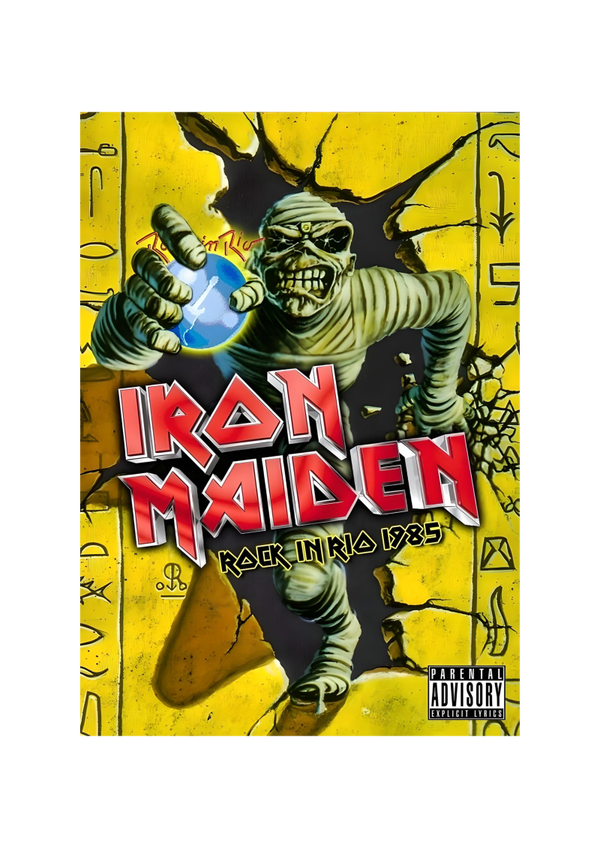 Iron Maiden 021 Music Print  Concert Wall Art Memorabilia gift A5,A4,A3