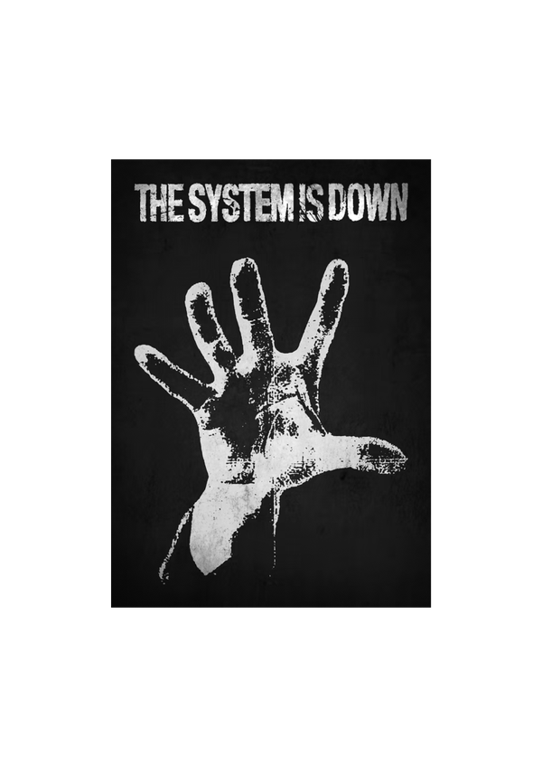 System of a down 023 Music Print  Concert Wall Art gift A5,A4,A3