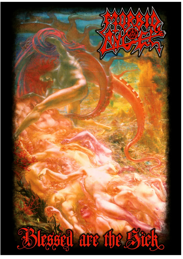 Morbid Angel 4 Music Print  Concert Wall Art Memorabilia gift A5,A4,A3
