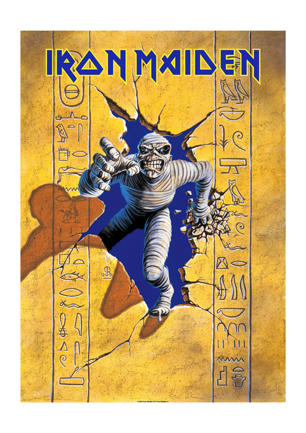 Iron Maiden 007 Music Print  Concert Wall Art Memorabilia gift A5,A4,A3