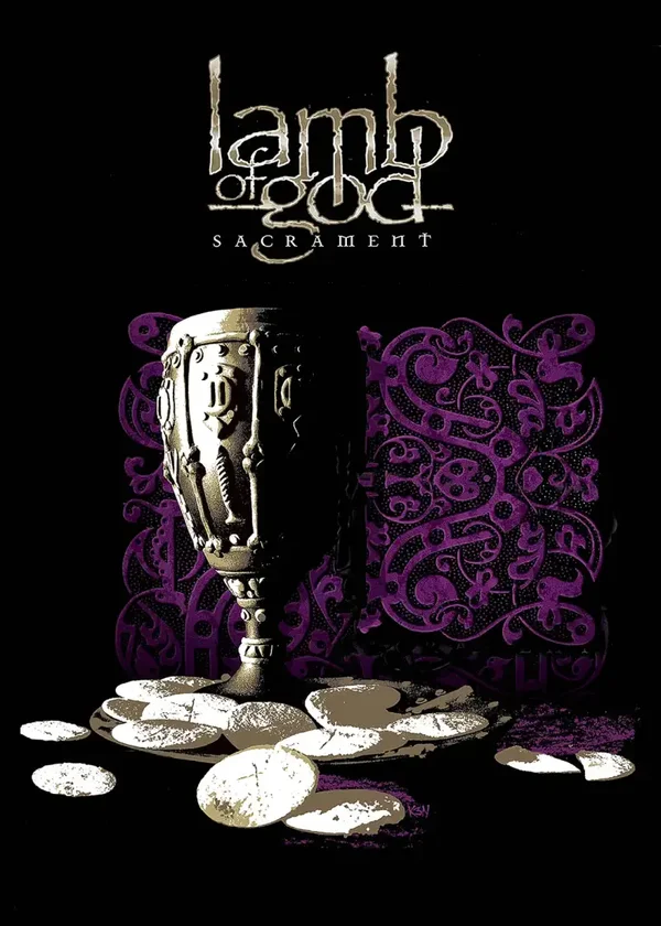 Lamb Of God 1 Music Print  Concert Wall Art Memorabilia gift A5,A4,A3