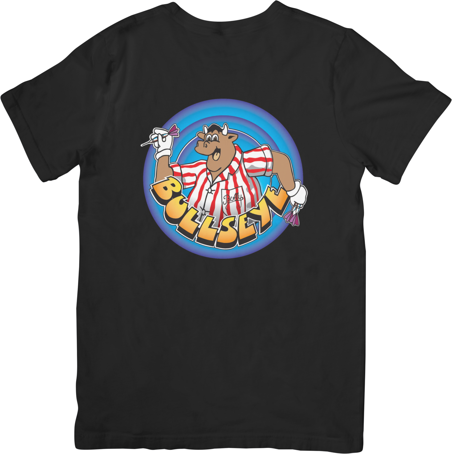 Darts 3 Music Unisex Fit for Men & Women Quality Cotton T-Shirt Black