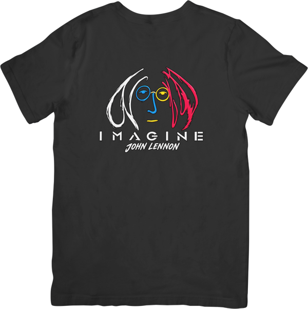 John Lennon 3 Music Unisex Fit for Men & Women Quality Cotton T-Shirt