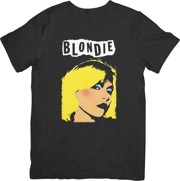 Blondie 3 Music Unisex Fit for Men & Women Quality Cotton T-Shirt Black