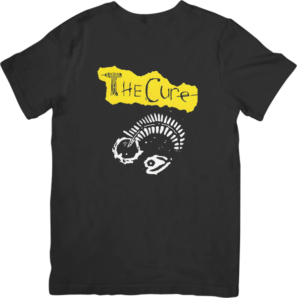 The Cure 3 Music Unisex Fit for Men & Women Quality Cotton T-Shirt Black