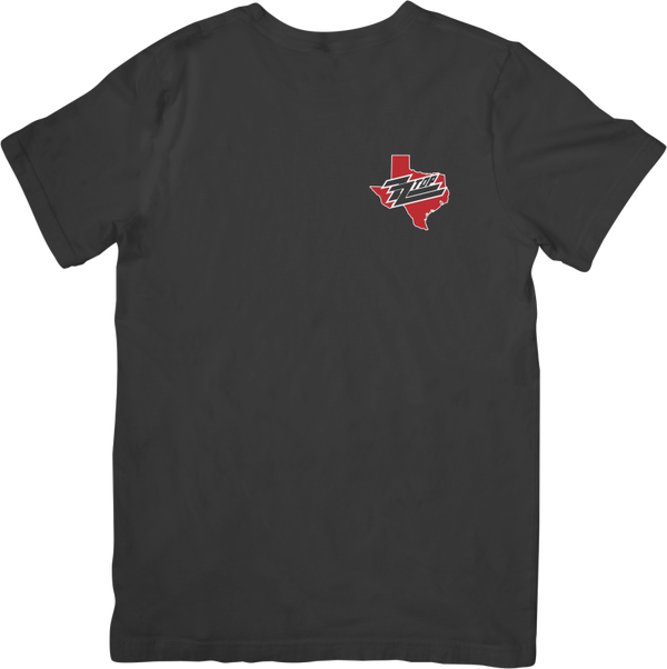 ZZ Top 3 Music Unisex Fit for Men & Women Quality Cotton T-Shirt Black