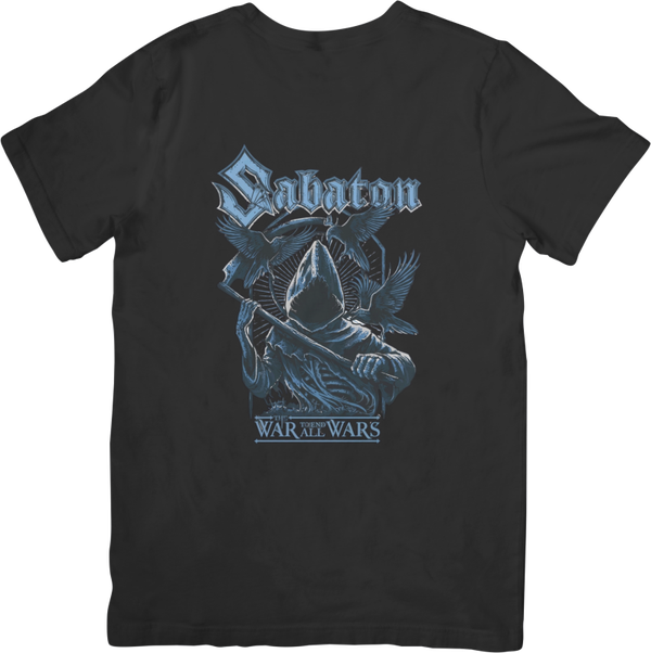 Sabaton 3 Music Unisex Fit for Men & Women Quality Cotton T-Shirt Black