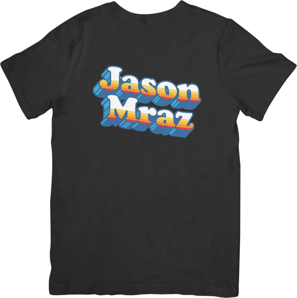 Jason Mraz 3  Music Unisex Fit for Men & Women Quality Cotton T-Shirt Black