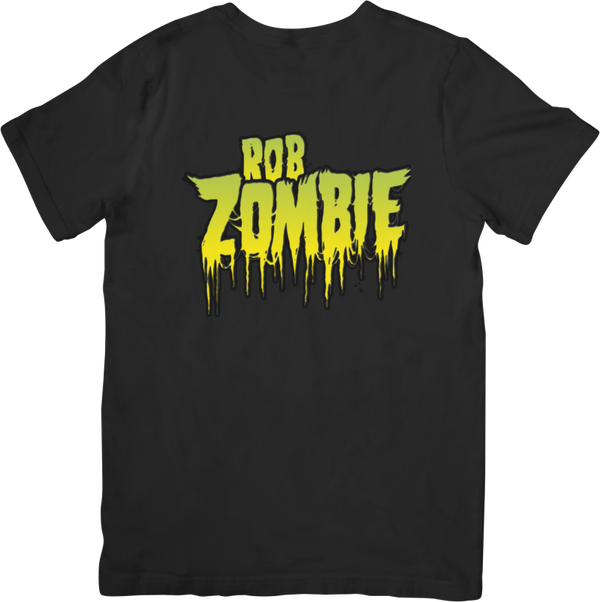 Rob Zombie 3 Music Unisex Fit for Men & Women Quality Cotton T-Shirt Black