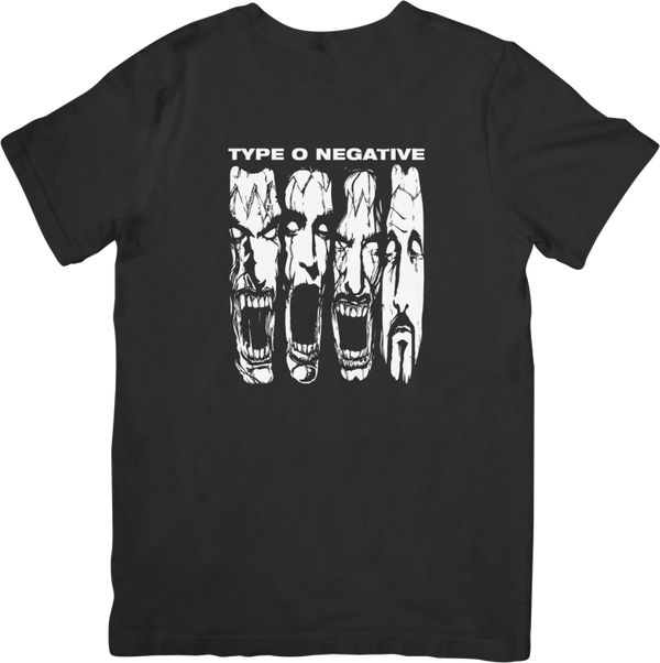Type 0 Negitive 3 Music Unisex Fit for Men & Women Quality Cotton T-Shirt Black