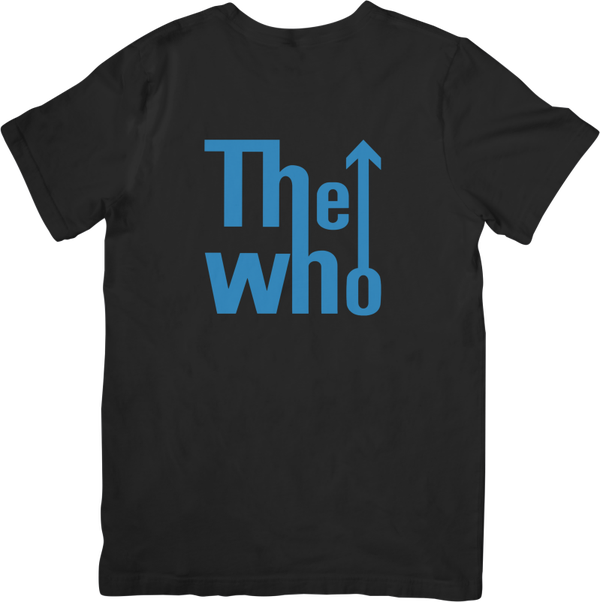 The Who 3 Music Unisex Fit for Men & Women Quality Cotton T-Shirt Black