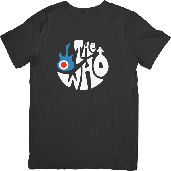The Who 3  Music Unisex Fit for Men & Women Quality Cotton T-Shirt Black
