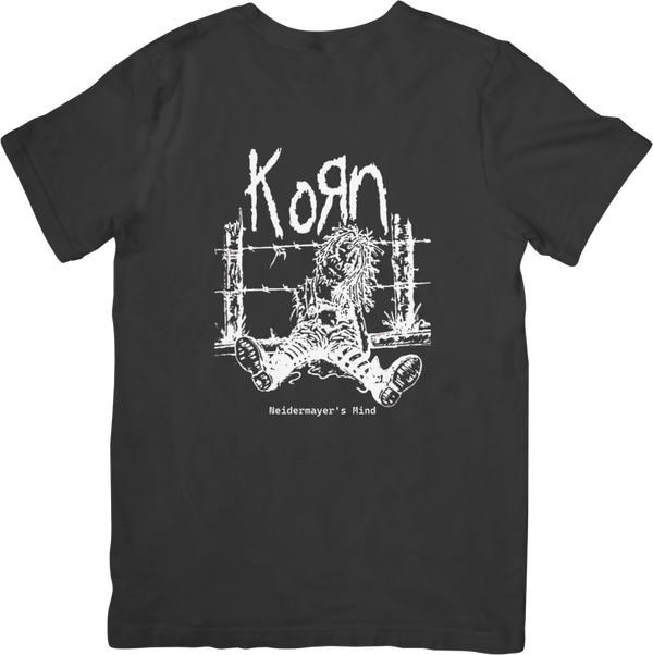 Korn 3 Music Unisex Fit for Men & Women Quality Cotton T-Shirt Black