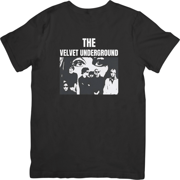 The Velvet Underground 3 Music Unisex Fit for Men & Women Quality Cotton T-Shirt Black