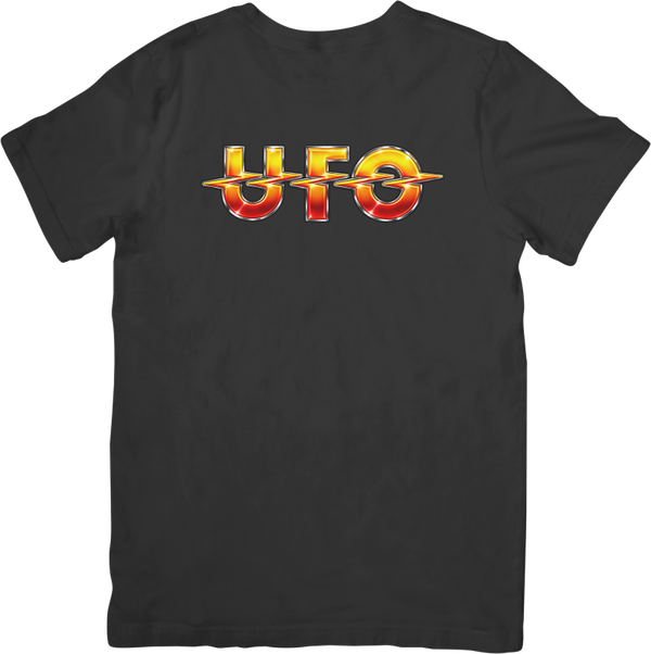 UFO 3 Music Unisex Fit for Men & Women Quality Cotton T-Shirt Black