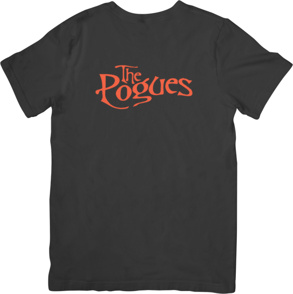 The Pogues 3 Music Unisex Fit for Men & Women Quality Cotton T-Shirt Black