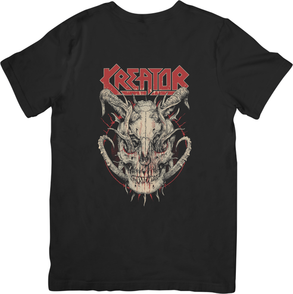 Kreator 3 Music Unisex Fit for Men & Women Quality Cotton T-Shirt Black