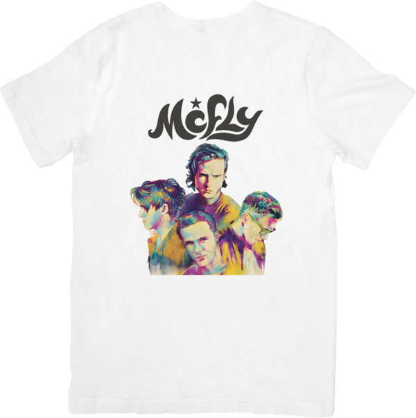 McFly 3 Music Unisex Fit for Men & Women Quality Cotton T-Shirt Black