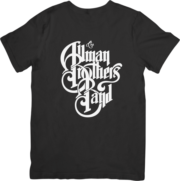 Allman Brothers Band 3 Music Unisex Fit for Men & Women Quality Cotton T-Shirt Black