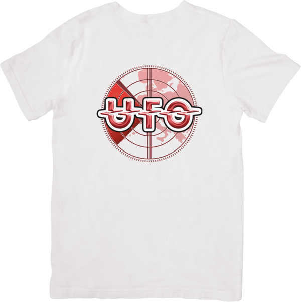 U F O 3 Music Unisex Fit for Men & Women Quality Cotton T-Shirt Black