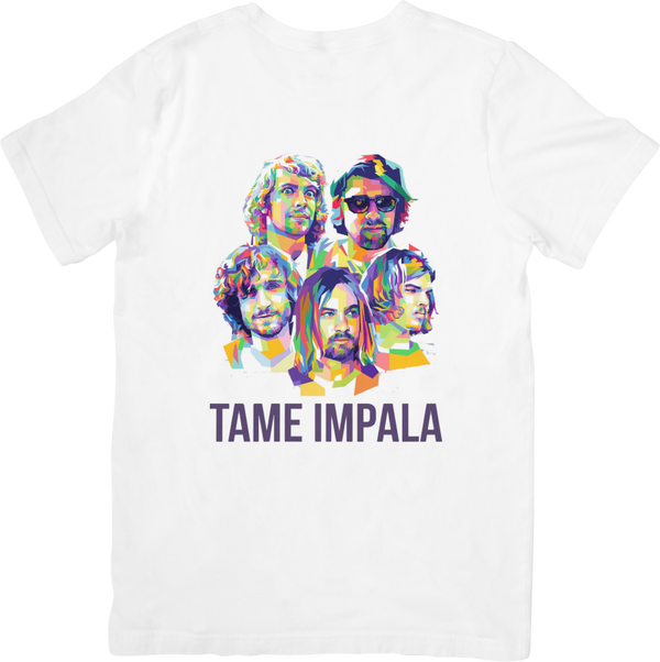 Tame Impala 3 Music Unisex Fit for Men & Women Quality Cotton T-Shirt Black