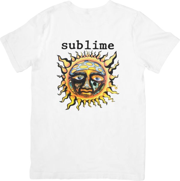 Sublime 3 Music Unisex Fit for Men & Women Quality Cotton T-Shirt Black