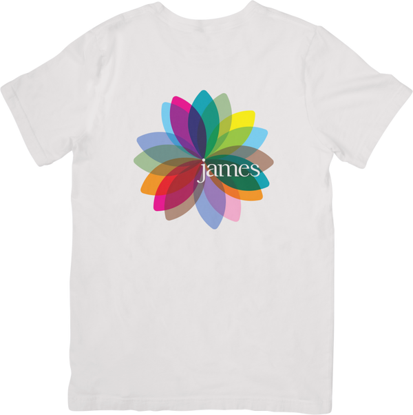 James 3 Unisex Fit for Men & Women Quality Cotton T-Shirt Black