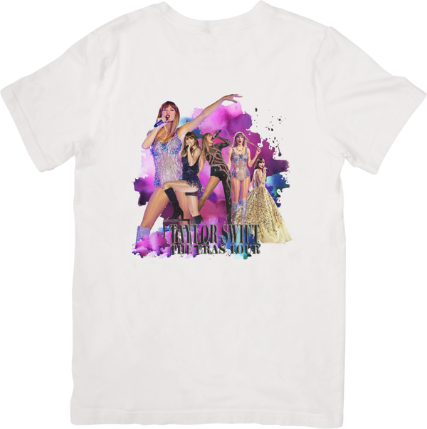 Taylor Swift 3 Music Unisex Fit for Men & Women Quality Cotton T-Shirt Black