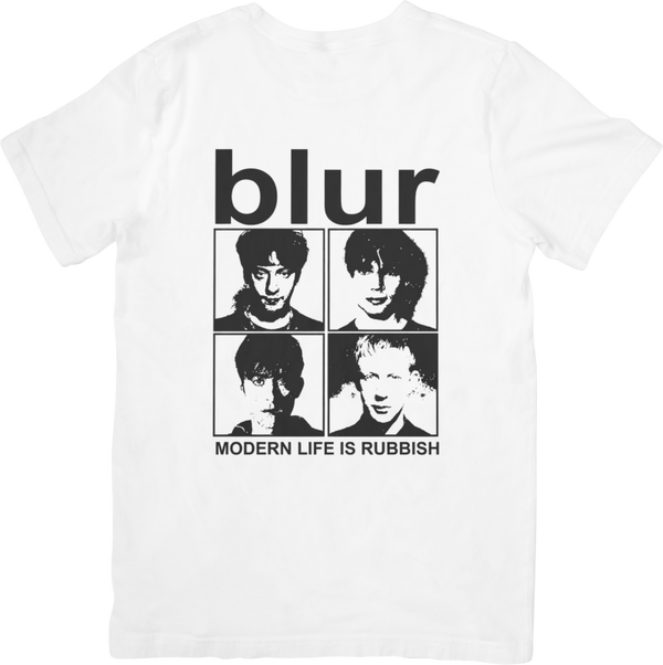Blur 3 Music Unisex Fit for Men & Women Quality Cotton T-Shirt Black