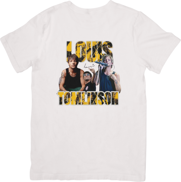 Louis Tomlinson 3 Music Unisex Fit for Men & Women Quality Cotton T-Shirt Black