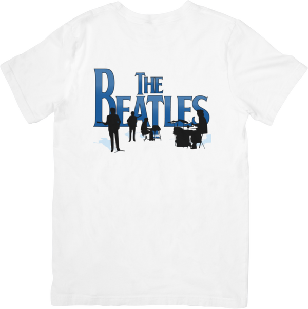 The Beatles 3  Music Unisex Fit for Men & Women Quality Cotton T-Shirt Black
