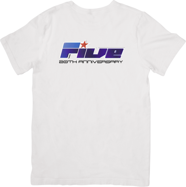 Five Star 3 Music Unisex Fit for Men & Women Quality Cotton T-Shirt Black