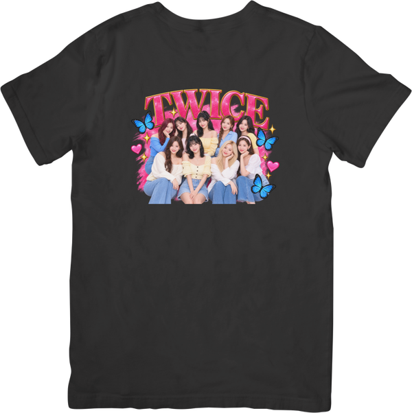Twice 324 Music for Men & Women Quality Cotton T-Shirt