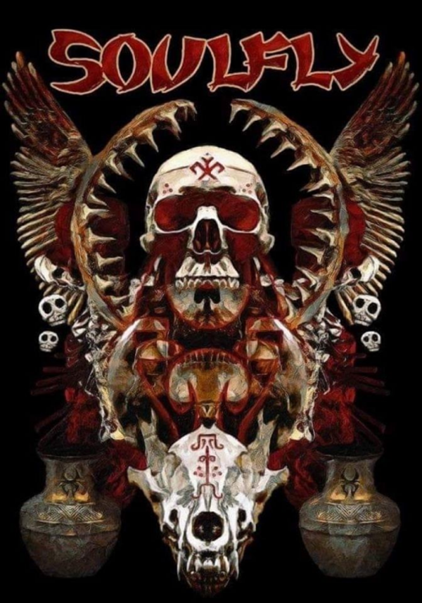 Soulfly 2 Music Print  Concert Wall Art Memorabilia gift A5,A4,A3