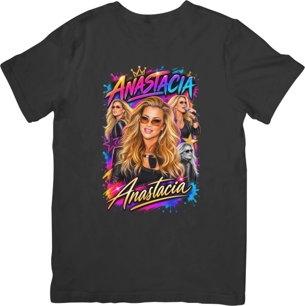 Anastacia 328 Music for Men & Women Quality Cotton T-Shirt