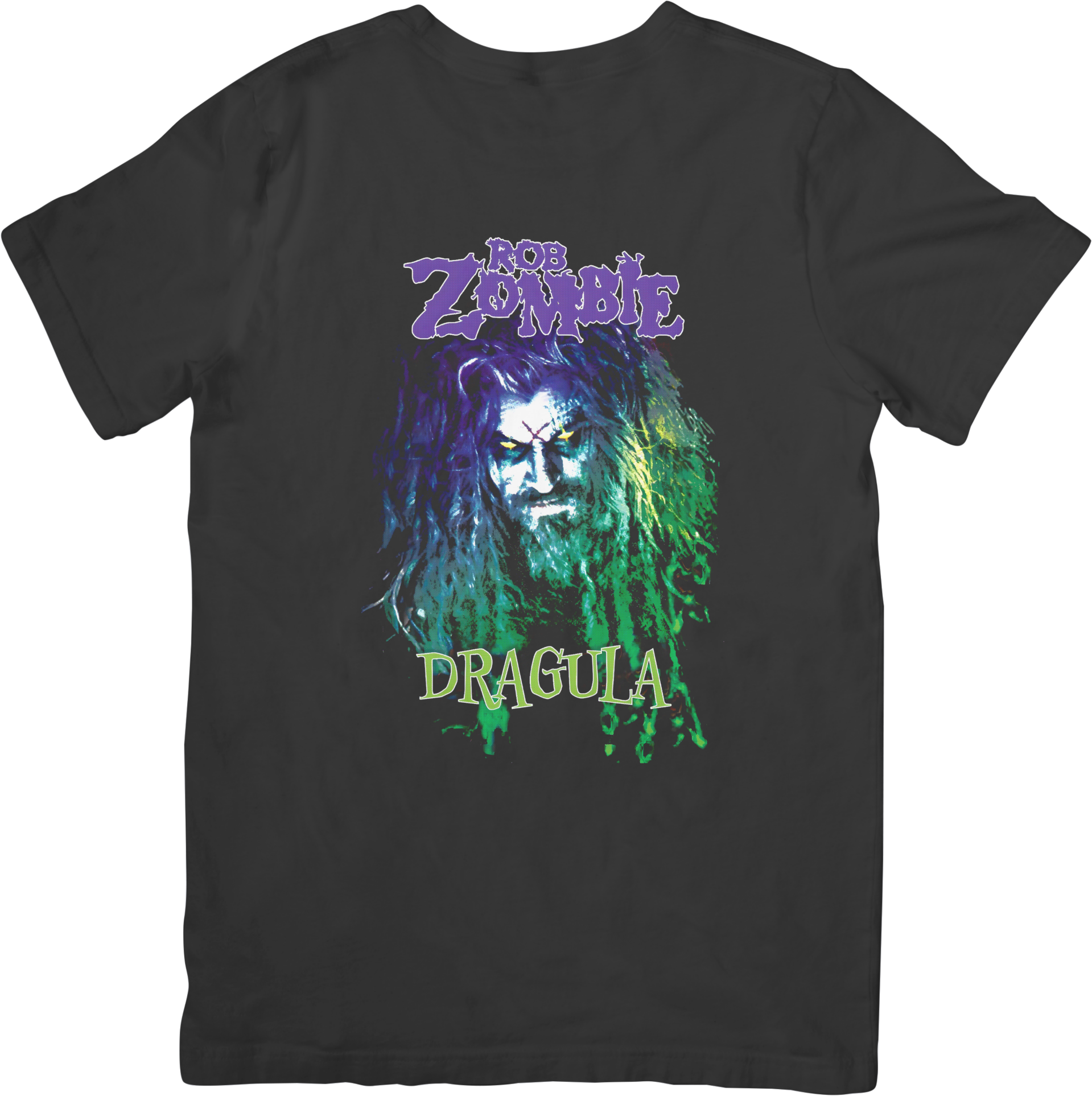 Rob Zombie Dracula Music Unisex Fit for Men & Women Quality Cotton T-Shirt Black