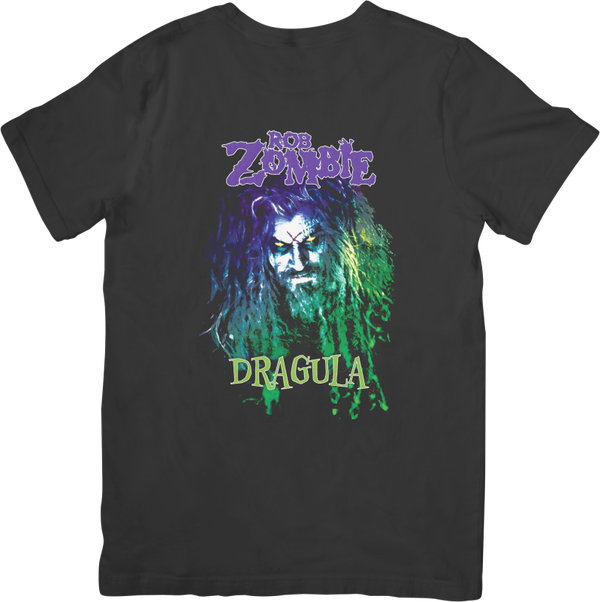 Rob Zombie Dracula Music Unisex Fit for Men & Women Quality Cotton T-Shirt Black